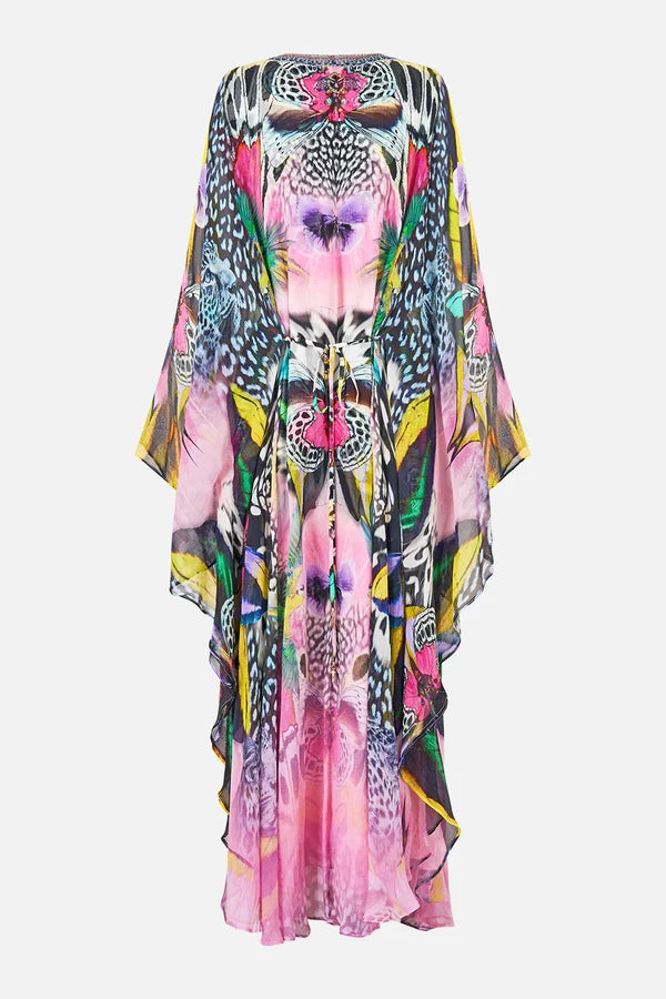 Camilla Millamorphosis Long Kaftan with Waist Detail