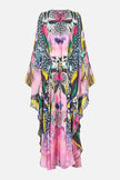 Camilla Millamorphosis Long Kaftan with Waist Detail