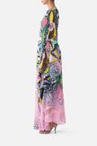 Camilla Millamorphosis Long Kaftan with Waist Detail