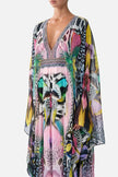 Camilla Millamorphosis Long Kaftan with Waist Detail