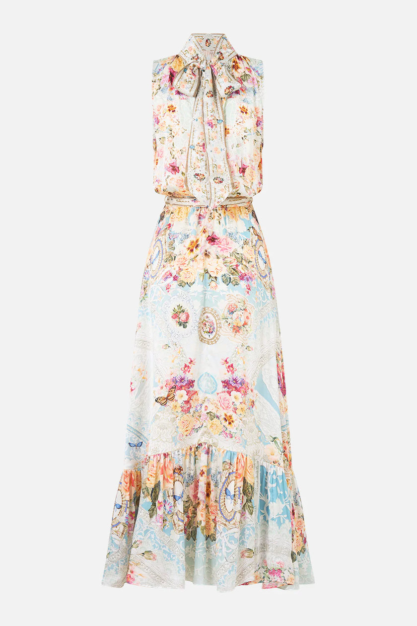 Camilla A Taste for Lace Nectie Dress with Elasticated Waist