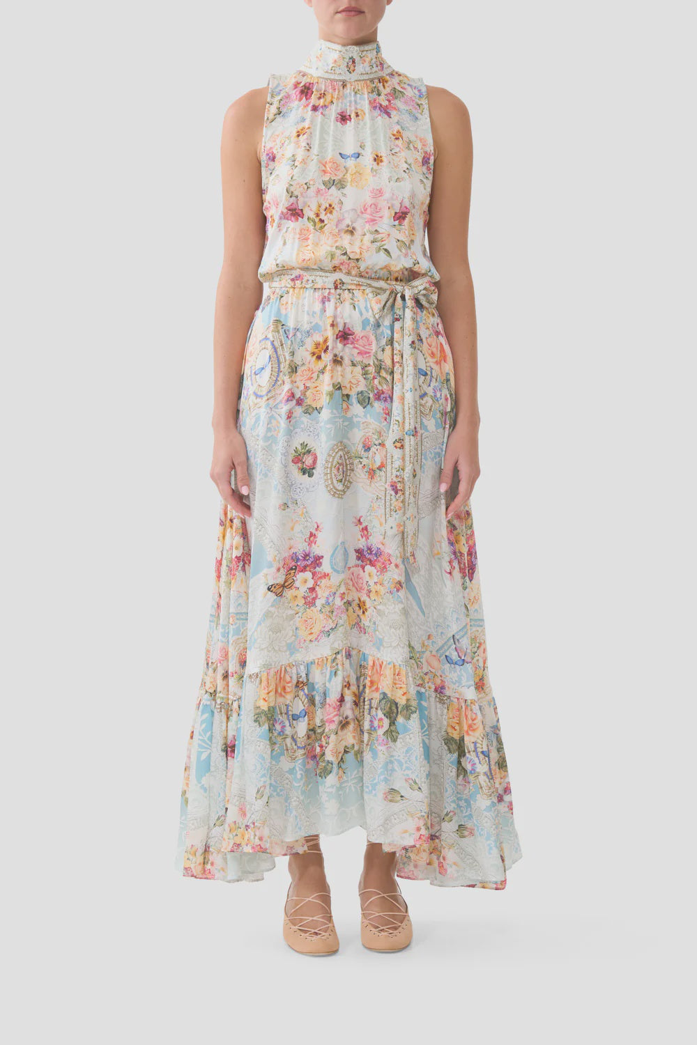 Camilla A Taste for Lace Nectie Dress with Elasticated Waist