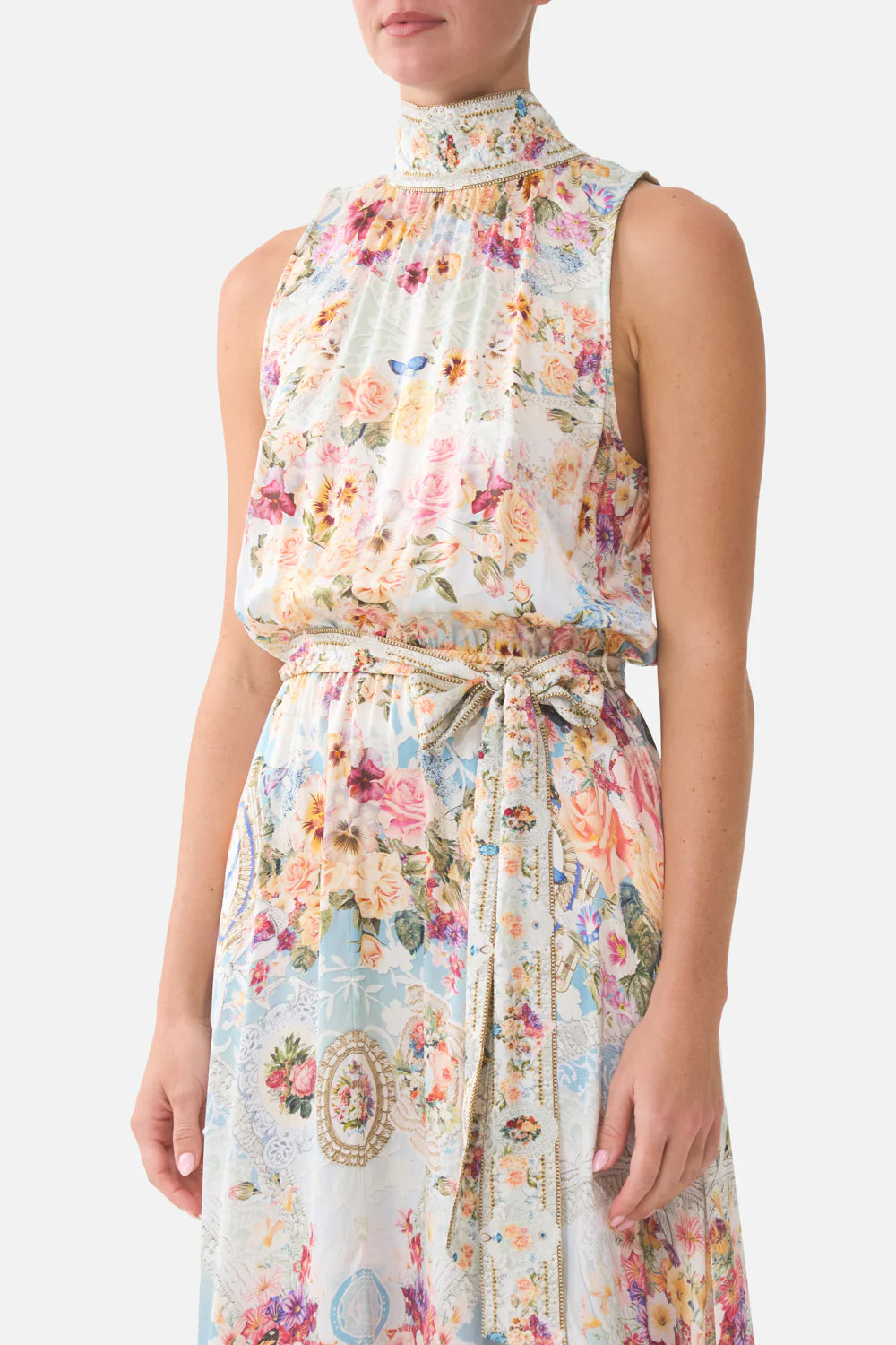 Camilla A Taste for Lace Nectie Dress with Elasticated Waist