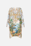 Camilla Sisi Society Tie Sleeve Short V Neck Kaftan