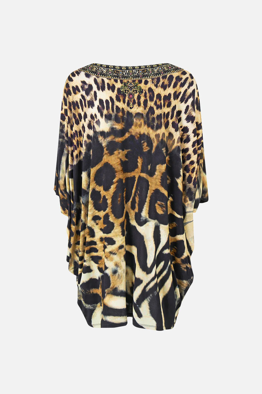 Camilla Leotigra Land Bat Sleeve Dress