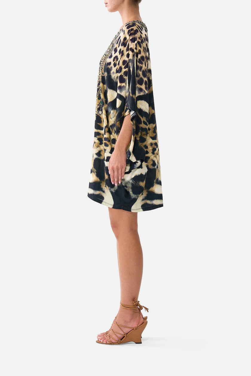 Camilla Leotigra Land Bat Sleeve Dress
