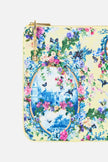 Camilla Chinoiserie Child Small Canvas Clutch
