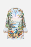 Camilla Sisi Society Long Sleeve Tunic Dress