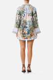 Camilla Sisi Society Long Sleeve Tunic Dress