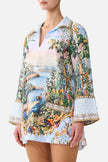 Camilla Sisi Society Long Sleeve Tunic Dress