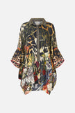 Camilla Leotigra Land Bat Sleeve Shirt
