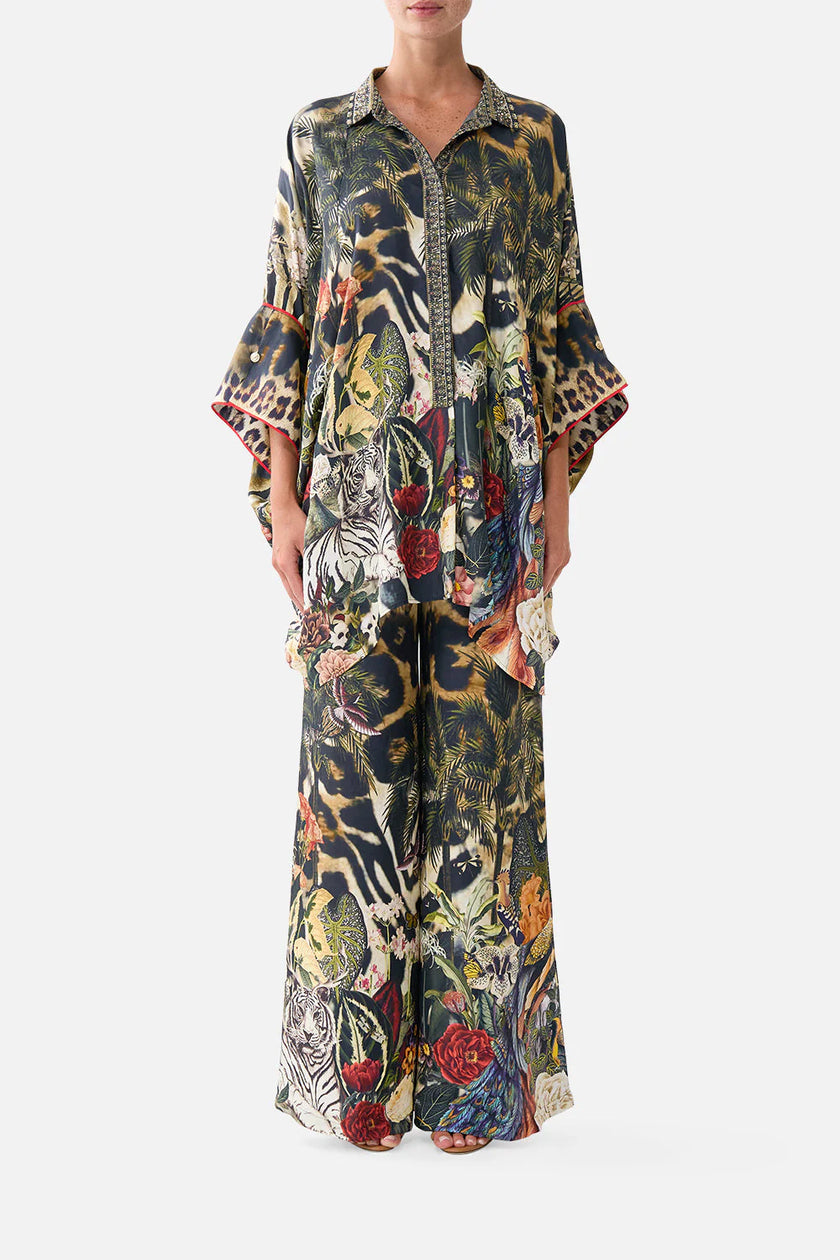 Camilla Leotigra Land Bat Sleeve Shirt
