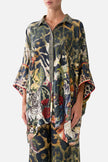 Camilla Leotigra Land Bat Sleeve Shirt