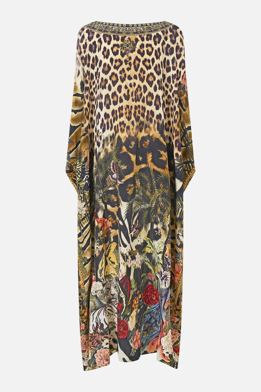 Camilla Leotigra Land Round Neck Kaftan