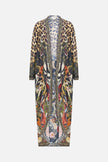 Camilla Leotigra Land Long Casual Jacket with Pockets