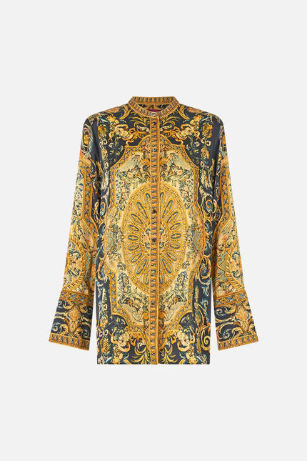 Camilla Museum Memoirs Button Down Shirt