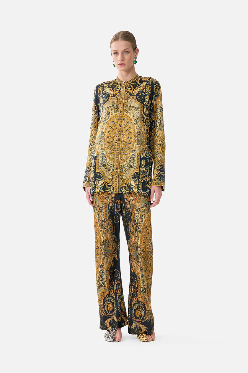 Camilla Museum Memoirs Button Down Shirt