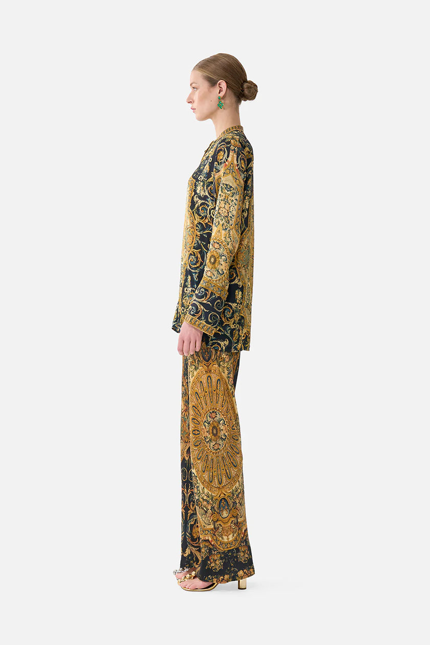 Camilla Museum Memoirs Button Down Shirt