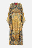 Camilla Museum Memoirs Long Kaftan with Waist Detail
