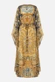 Camilla Museum Memoirs Long Kaftan with Waist Detail
