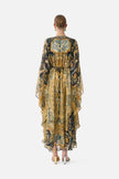 Camilla Museum Memoirs Long Kaftan with Waist Detail