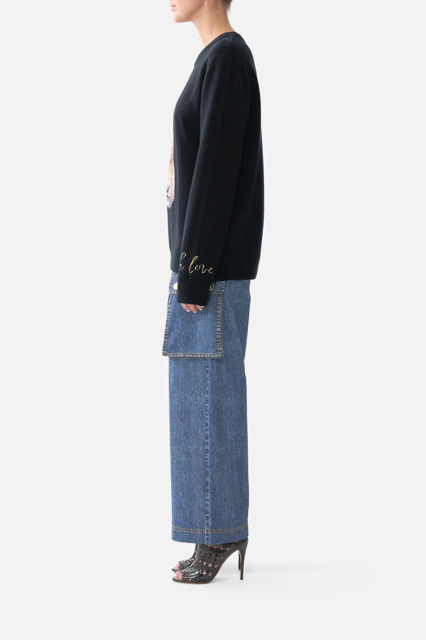 Camilla Fiesta Siesta Relaxed Crew Neck Sweater