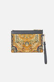 Camilla Museum Memoirs Clutch with Leather Trim