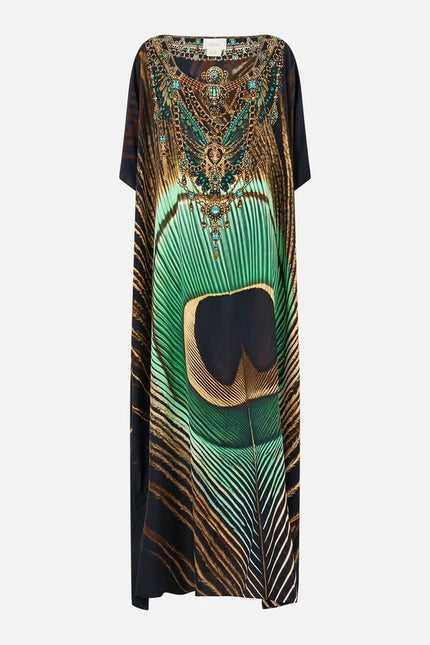 Camilla A Wink to the Wild Round Neck Kaftan