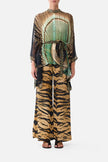 Camilla A Wink To The Wild Button Through Scarf Blouse
