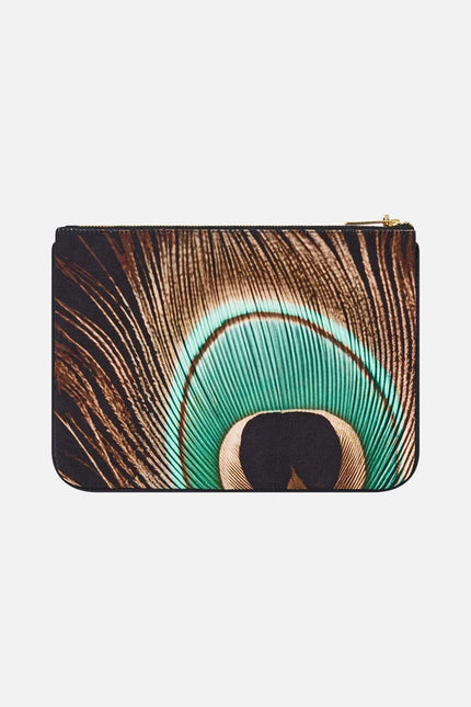 Camilla A Wink to the Wild Small Canvas Clutch