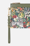 Camilla Leotigra Land Clutch with Wristlet