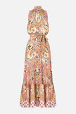 Camilla Chamber of Blooms Necktie Dress with Elasticated Waist