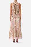 Camilla Chamber of Blooms Necktie Dress with Elasticated Waist