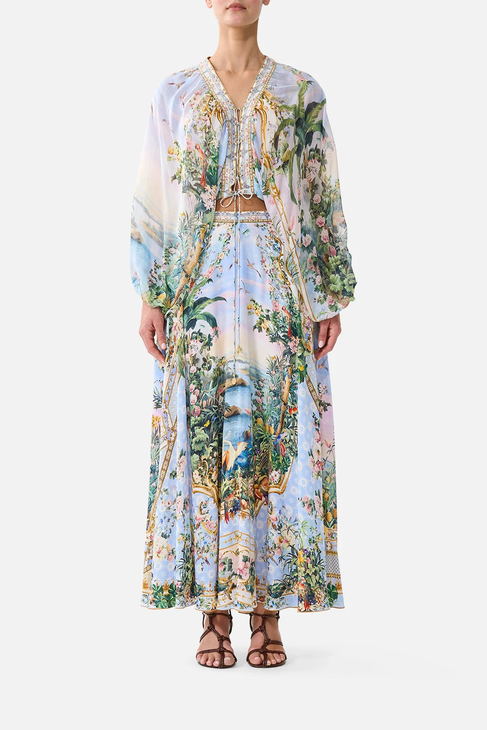 Camilla Sisi Society Maxi Circle Skirt