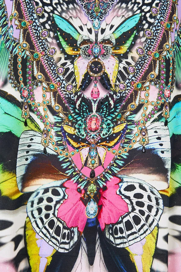 Camilla Millamorphosis Short Hooded Kaftan