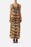 Camilla A Wink to the Wild Bias Cut Tank Dress