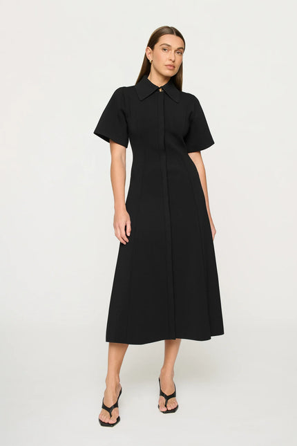 CLEA Dimitri Knit Dress - Black
