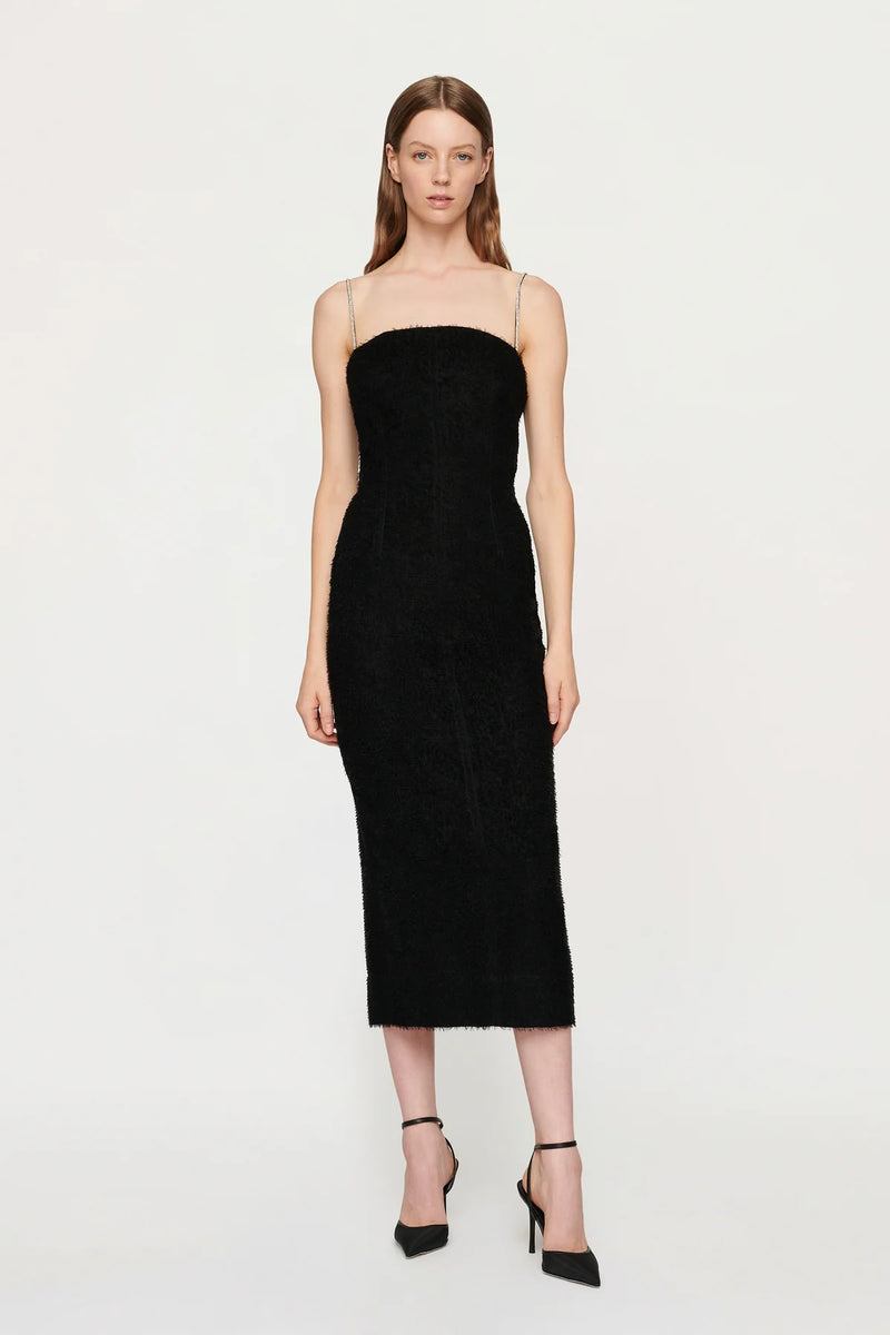 CLEA Vivien Textured dress - Black