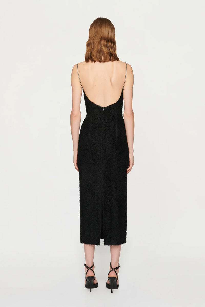 CLEA Vivien Textured dress - Black