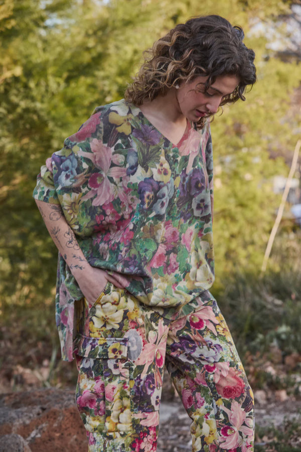 Circular by Maud Alice Dainty Calla Sweater - Blooms