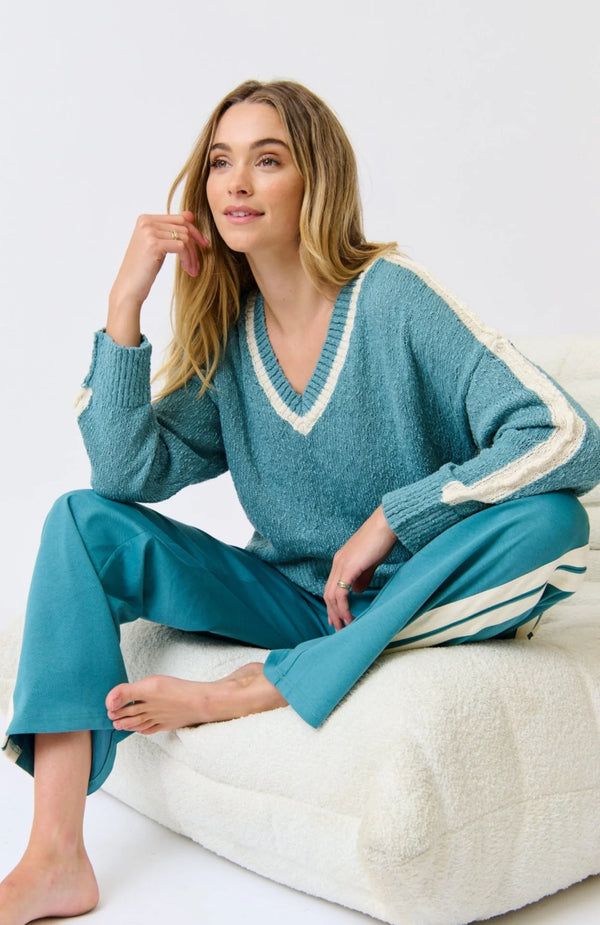 cartel & willow Jemma Knit - Alpine Mist