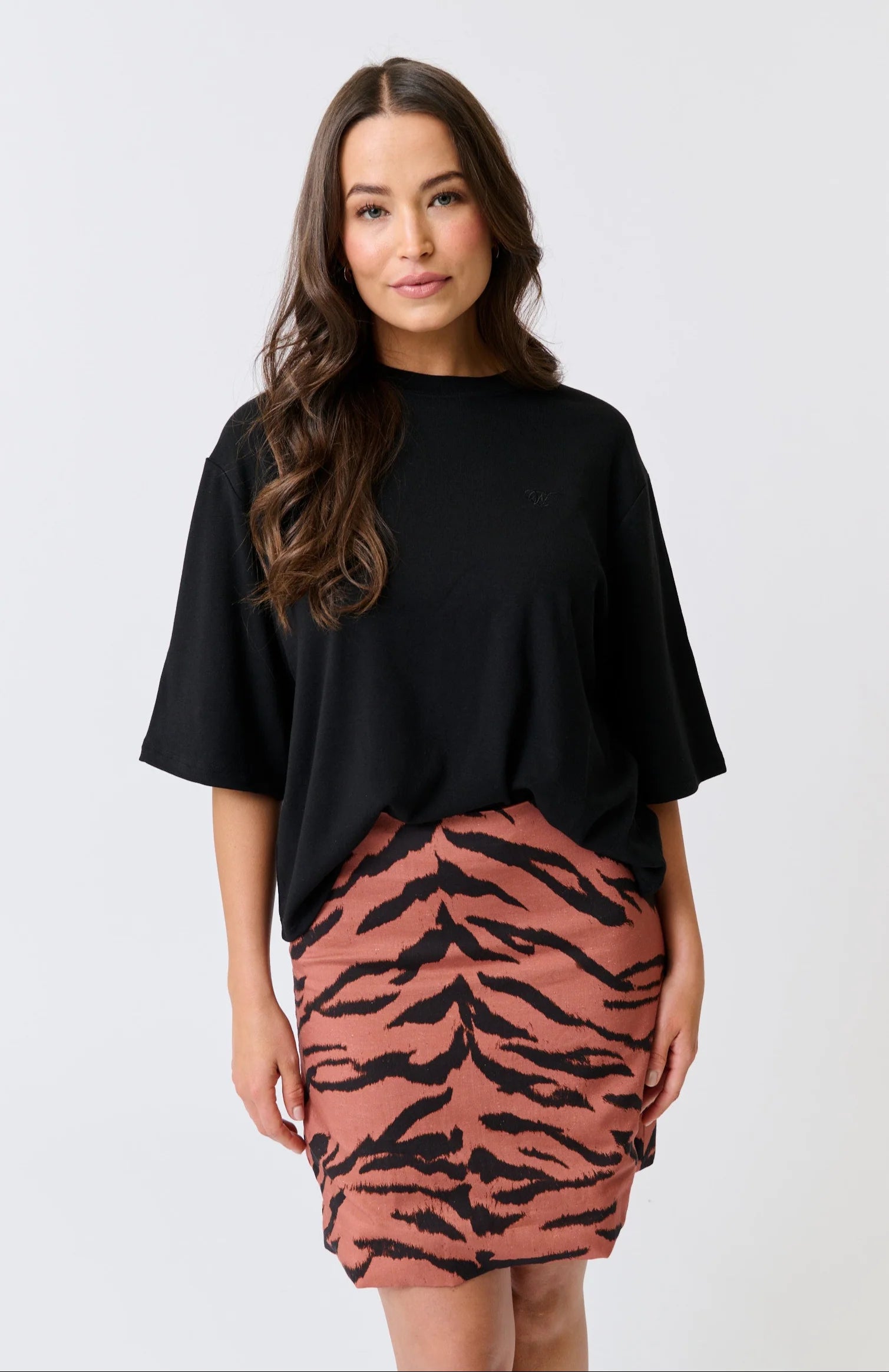 cartel & willow Solana Tee - Black