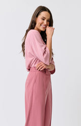 cartel & willow Solana Tee - Dusty Pink