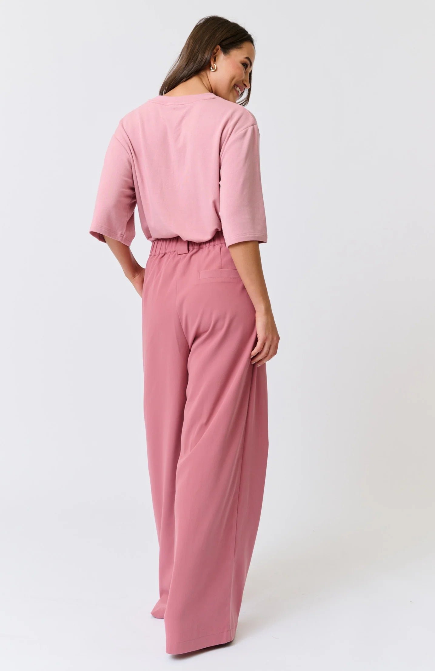 cartel & willow Solana Tee - Dusty Pink