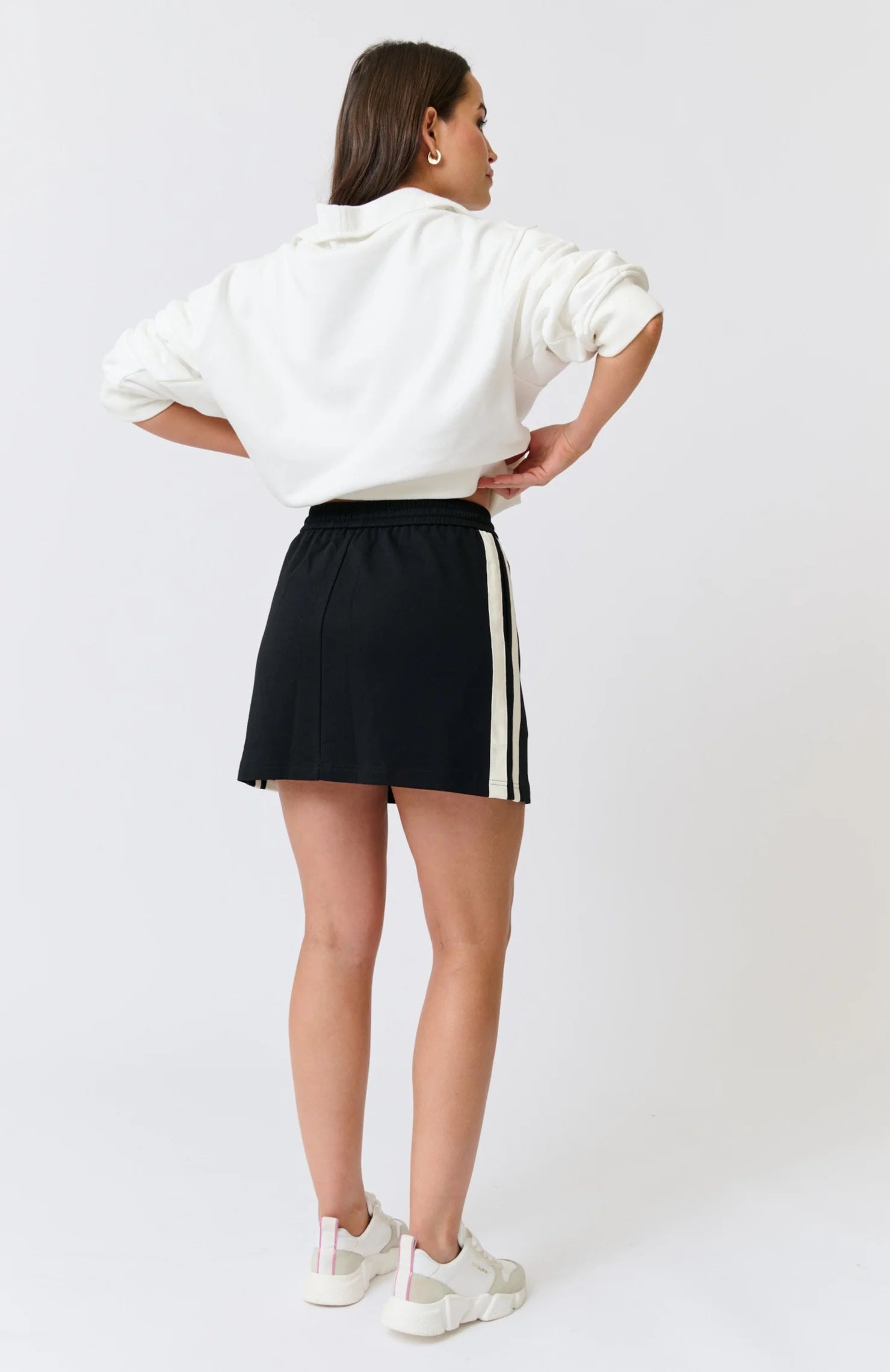 cartel & willow Milana Mini Skirt - Black