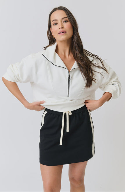 cartel & willow Milana Mini Skirt - Black