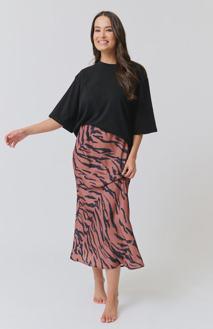 cartel & willow Carys Skirt - Zebra