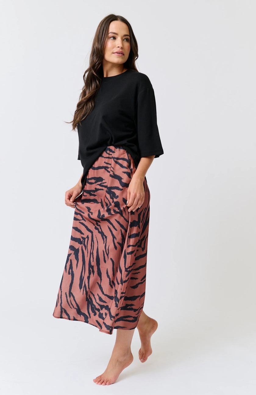 cartel & willow Carys Skirt - Zebra
