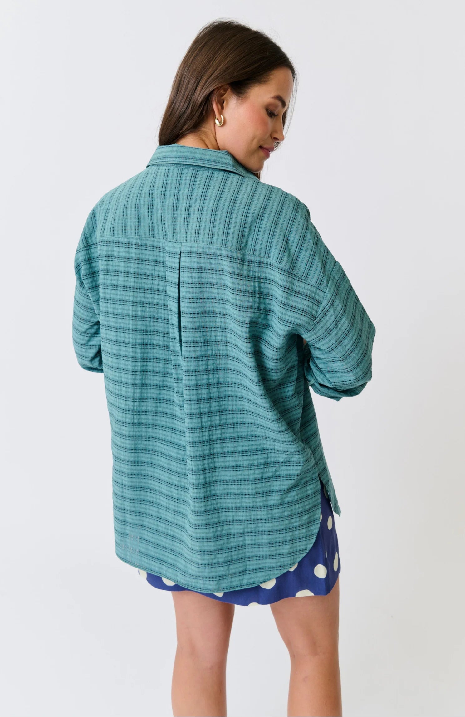 cartel & willow Maya Shirt - Jade