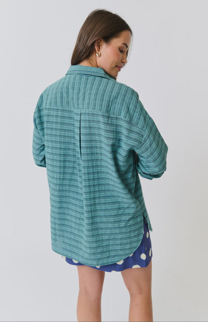 cartel & willow Maya Shirt - Jade